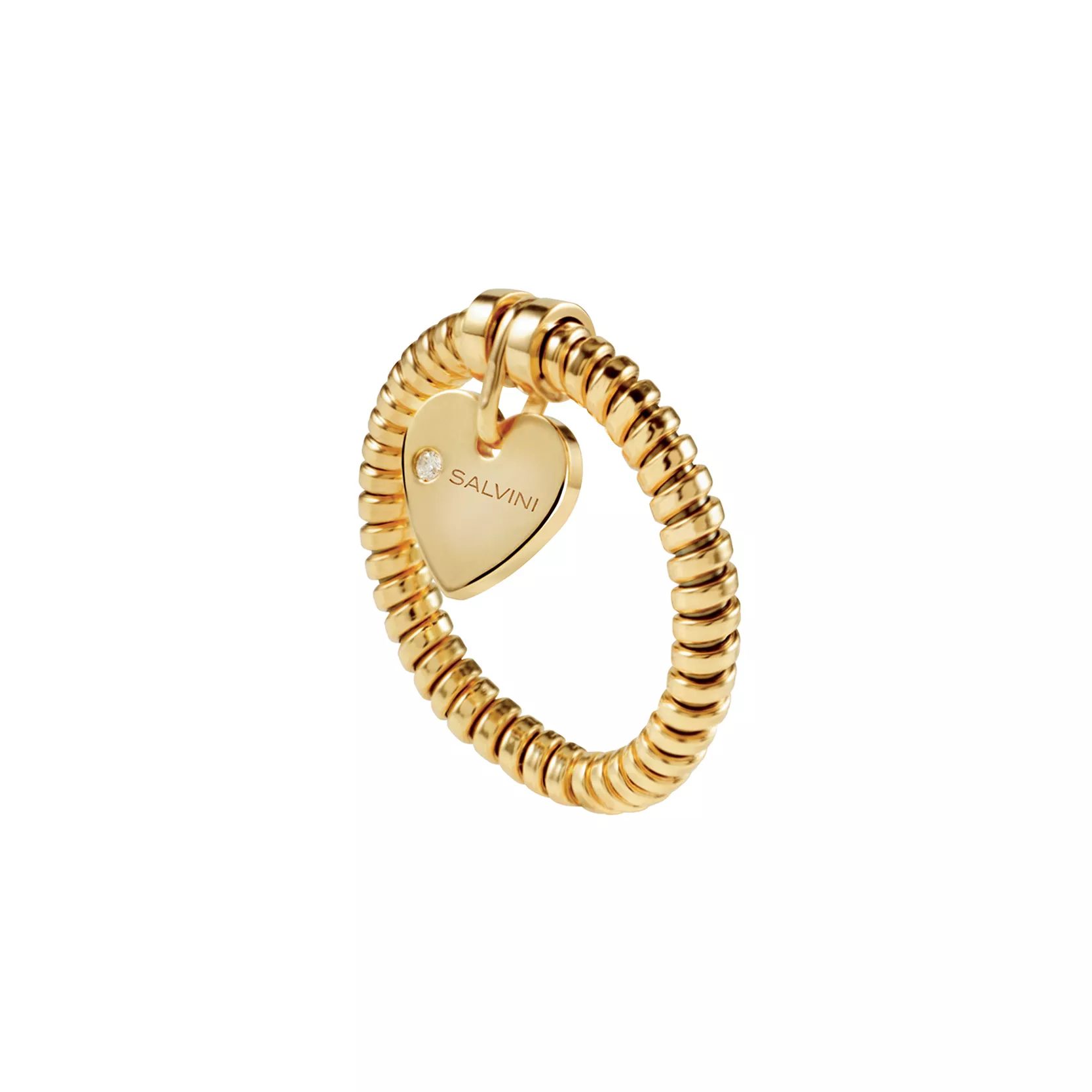 Anello Salvini cuore oro giallo Minimal Pop